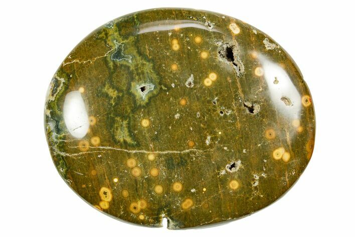 Polished Ocean Jasper Stone - Madagascar #372970